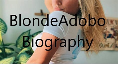 blonde adobo porn|BlondeAdobo